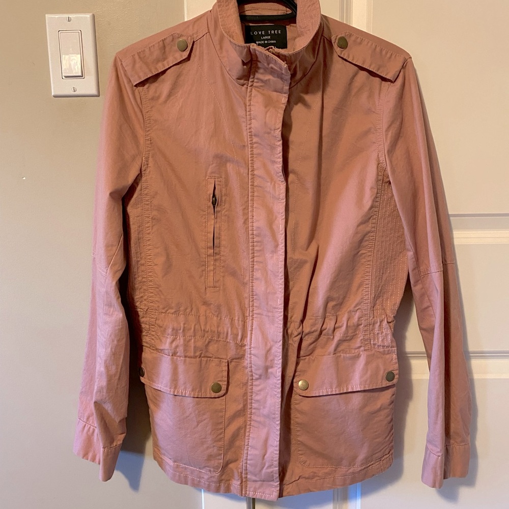 Rose Coloured Light Summer Jacket
